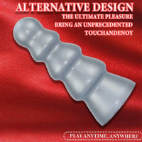 5.03in 7.67in 9.85in Odd Fantasy Butt Plug Dildo Suction Cup G-Spot Soft Cock