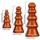 5.03in 7.67in 9.85in Odd Fantasy Butt Plug Dildo Suction Cup G-Spot Soft Cock