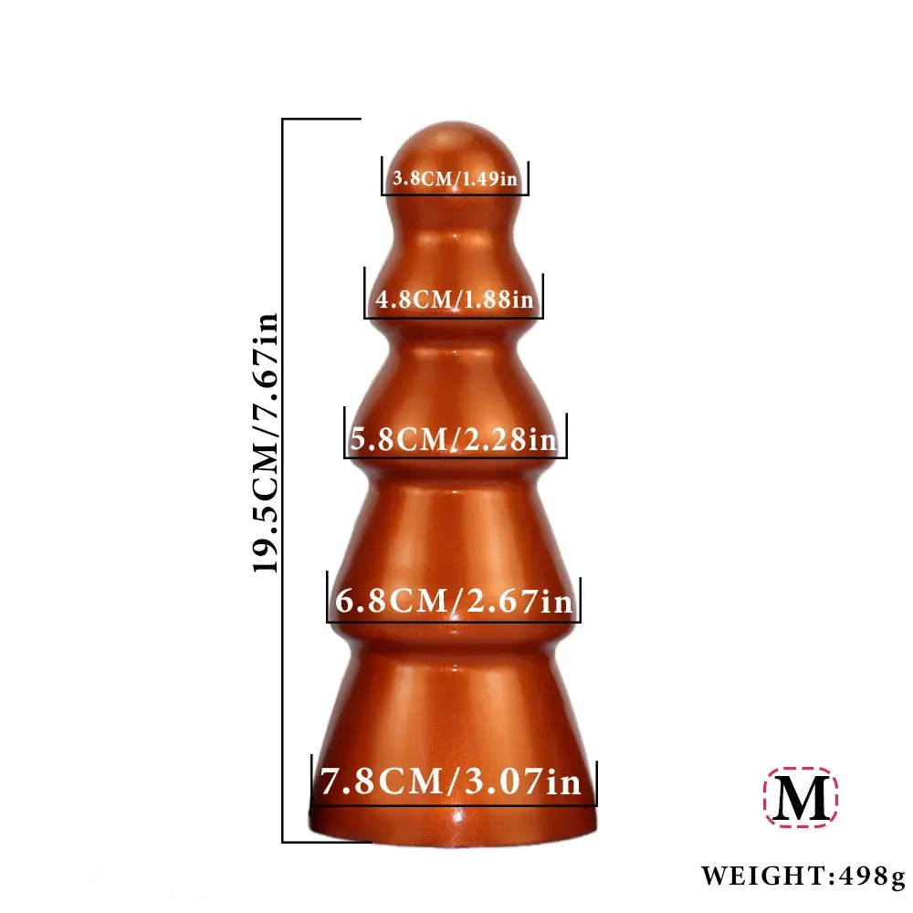 5.03in 7.67in 9.85in Odd Fantasy Butt Plug Dildo Suction Cup G-Spot Soft Cock