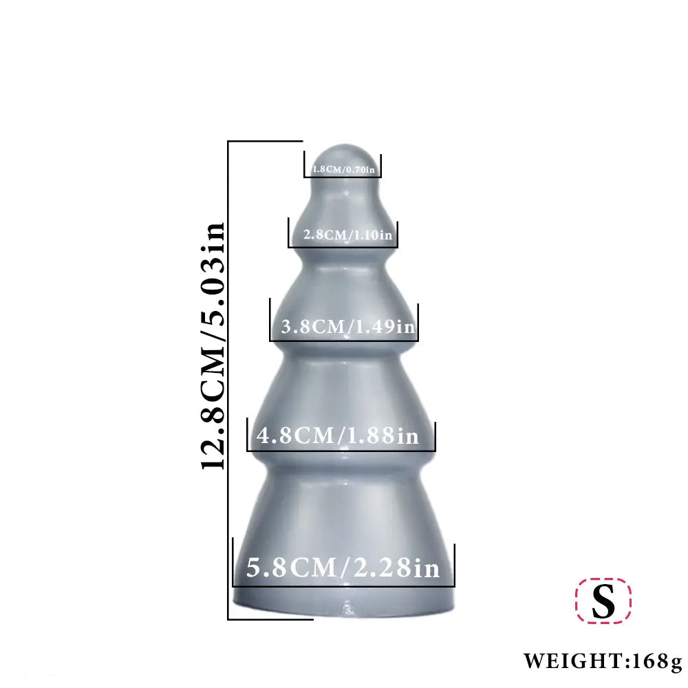5.03in 7.67in 9.85in Odd Fantasy Butt Plug Dildo Suction Cup G-Spot Soft Cock