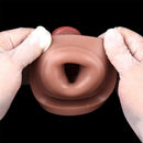 5.03in Strap on Penis Extender Cock Sleeve Liquid Silicone G-Spot Dildo