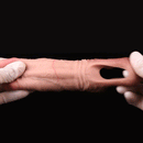 5.03in Strap on Penis Extender Cock Sleeve Liquid Silicone G-Spot Dildo