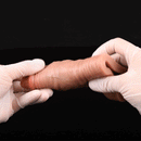 5.03in Strap on Penis Extender Cock Sleeve Liquid Silicone G-Spot Dildo