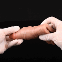 5.03in Strap on Penis Extender Cock Sleeve Liquid Silicone G-Spot Dildo