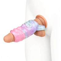 5.03in Velvet Pulse SHAZ-3019 Fantasy Hollow Dildo Sleeve For Extension
