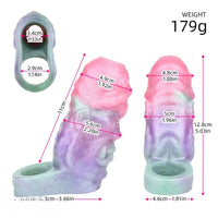 5.03in Velvet Pulse SHAZ-3019 Fantasy Hollow Dildo Sleeve For Extension