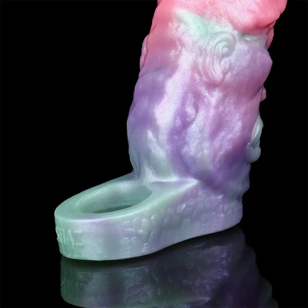 5.03in Velvet Pulse SHAZ-3019 Fantasy Hollow Dildo Sleeve For Extension