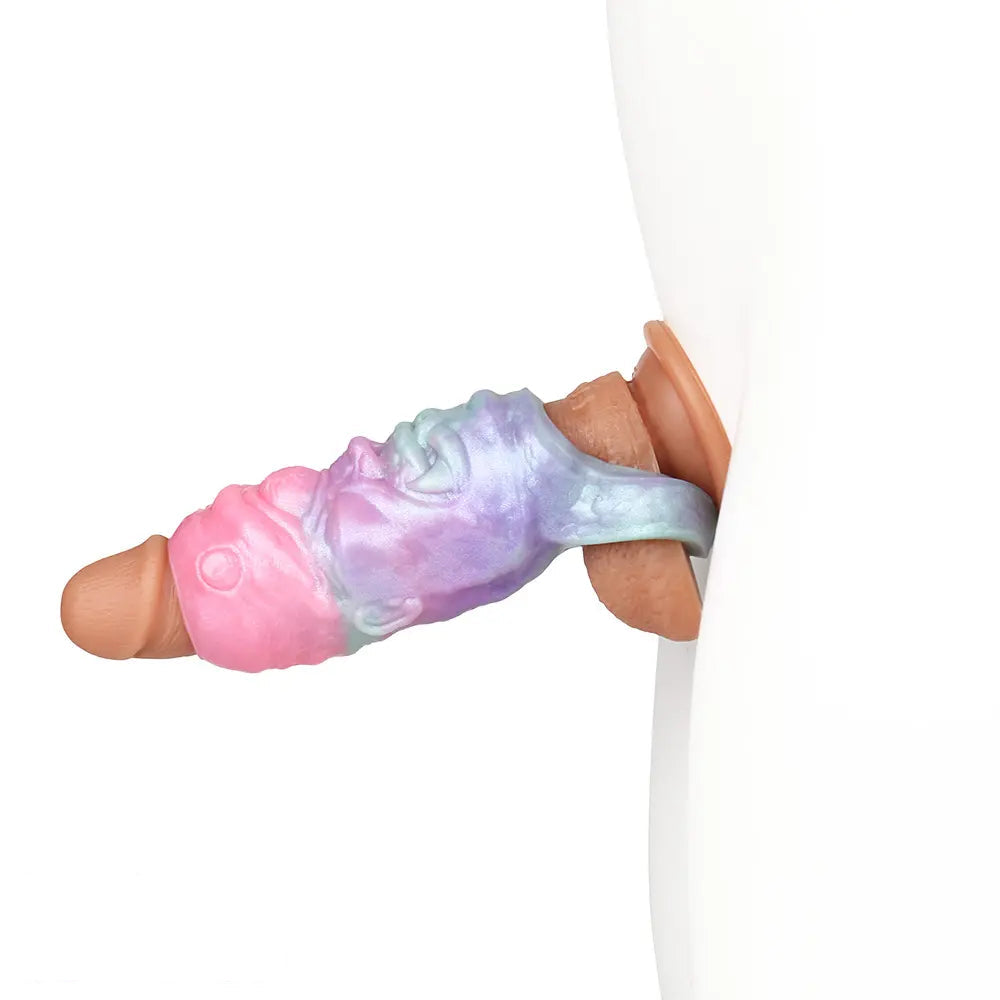 5.03in Velvet Pulse SHAZ-3019 Fantasy Hollow Dildo Sleeve For Extension