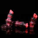 5.04in 5.91in 6.69in Knot Fantasy Odd Soft Dildo Sleeve Cock Extender