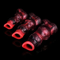 5.04in 5.91in 6.69in Knot Fantasy Odd Soft Dildo Sleeve Cock Extender