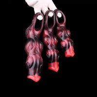 5.04in 5.91in 6.69in Knot Fantasy Odd Soft Dildo Sleeve Cock Extender