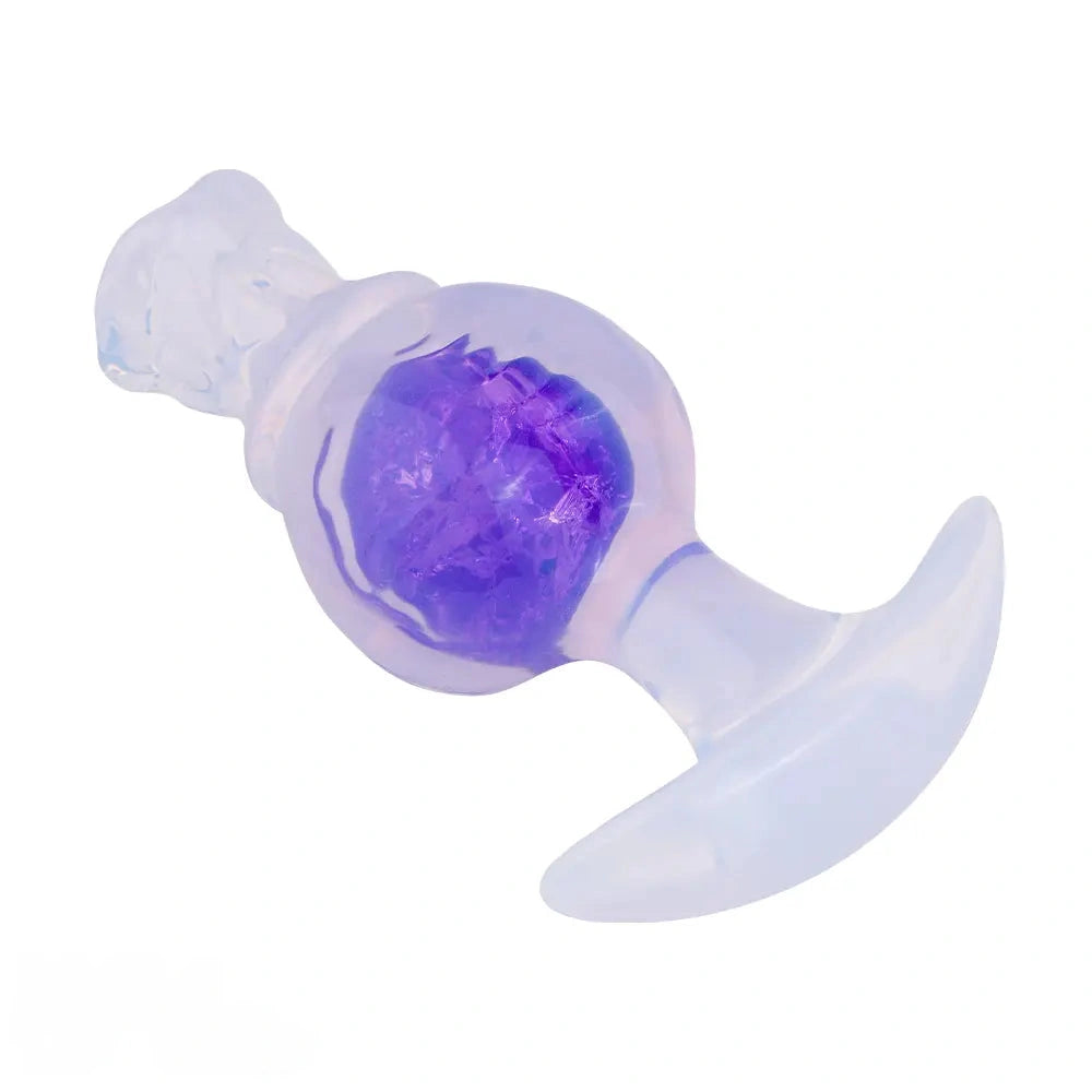 5.04in Silicone Anal Plug Vaginal Massager & Anus Stimulator For Women