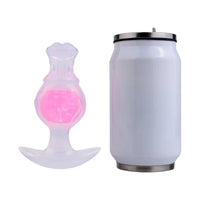 5.04in Silicone Anal Plug Vaginal Massager & Anus Stimulator For Women