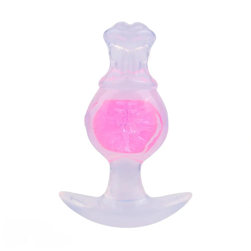5.04in Silicone Anal Plug Vaginal Massager & Anus Stimulator For Women
