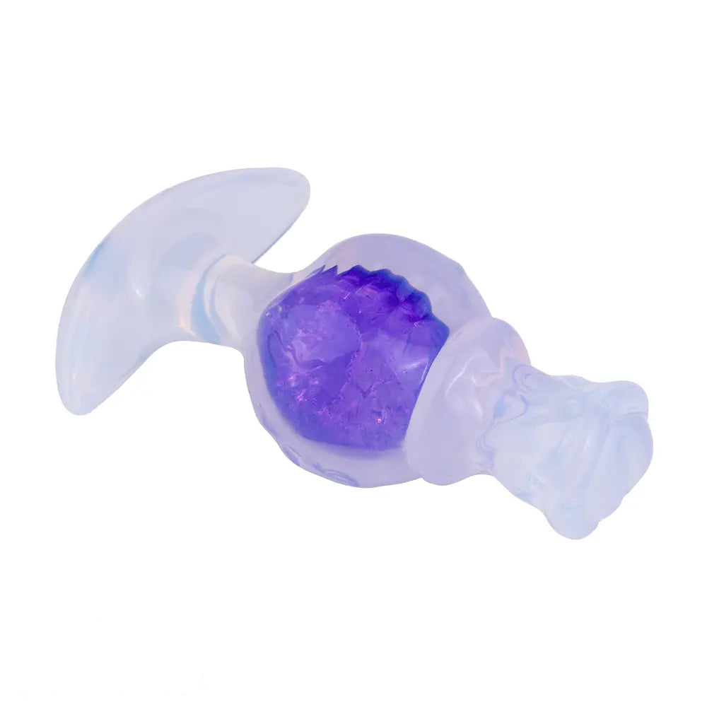 5.04in Silicone Anal Plug Vaginal Massager & Anus Stimulator For Women