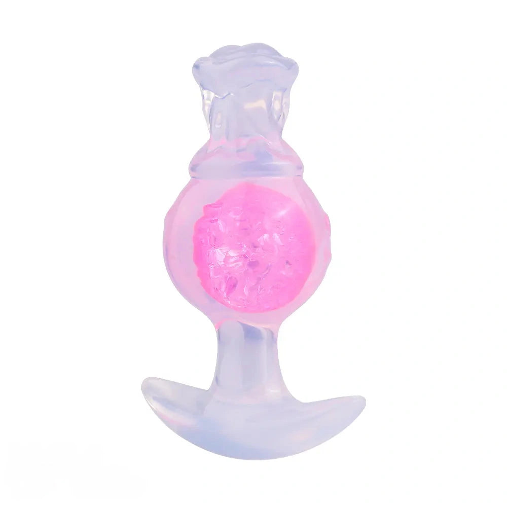 5.04in Silicone Anal Plug Vaginal Massager & Anus Stimulator For Women