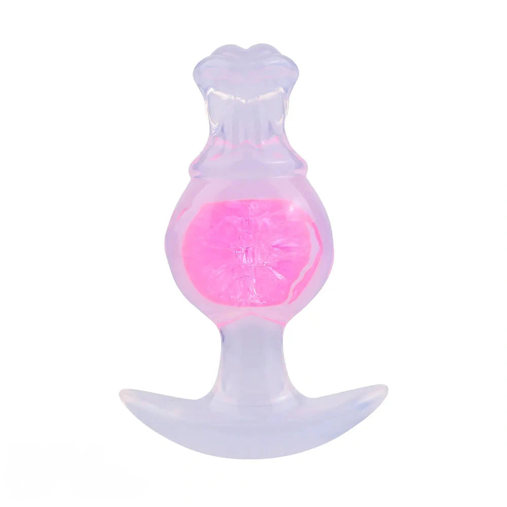 5.04in Silicone Anal Plug Vaginal Massager & Anus Stimulator For Women