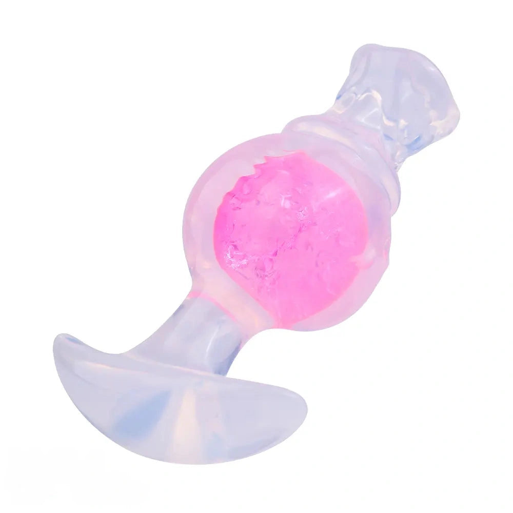 5.04in Silicone Anal Plug Vaginal Massager & Anus Stimulator For Women