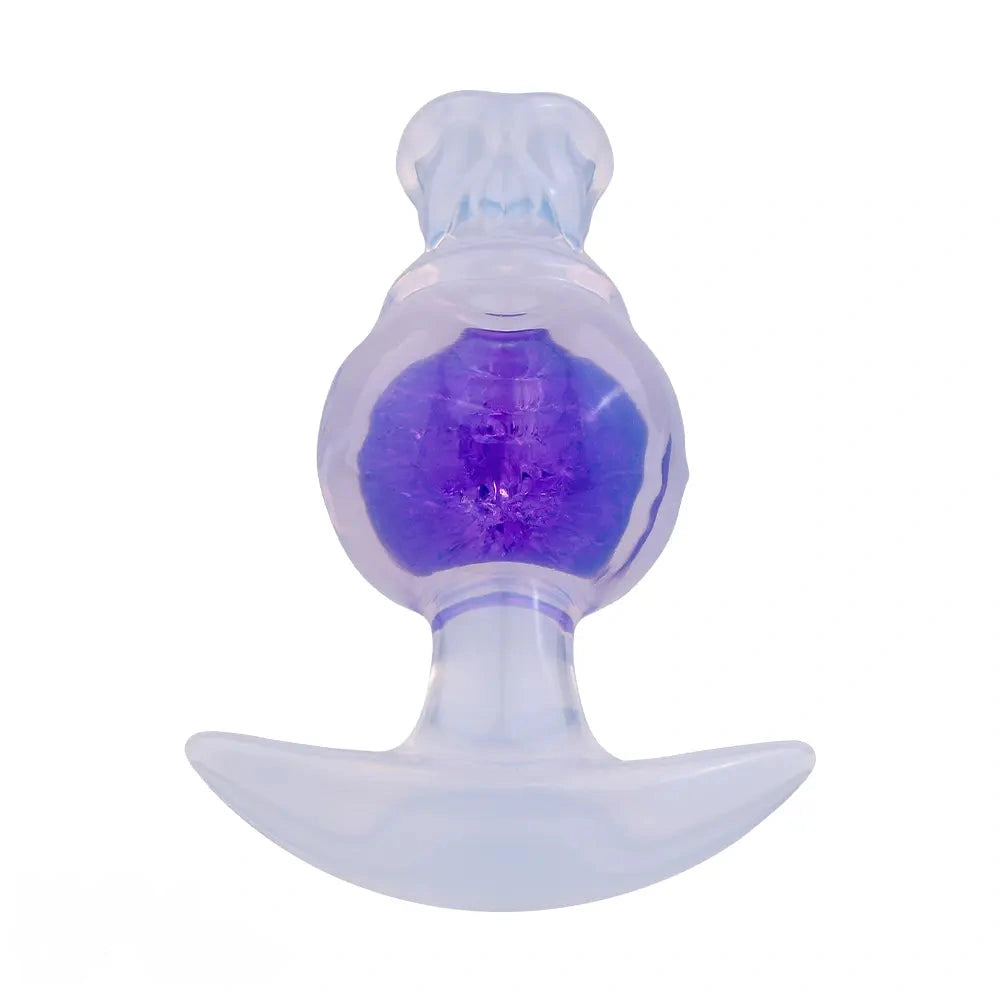 5.04in Silicone Anal Plug Vaginal Massager & Anus Stimulator For Women