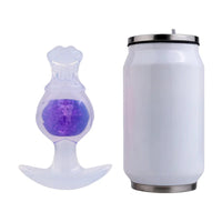 5.04in Silicone Anal Plug Vaginal Massager & Anus Stimulator For Women