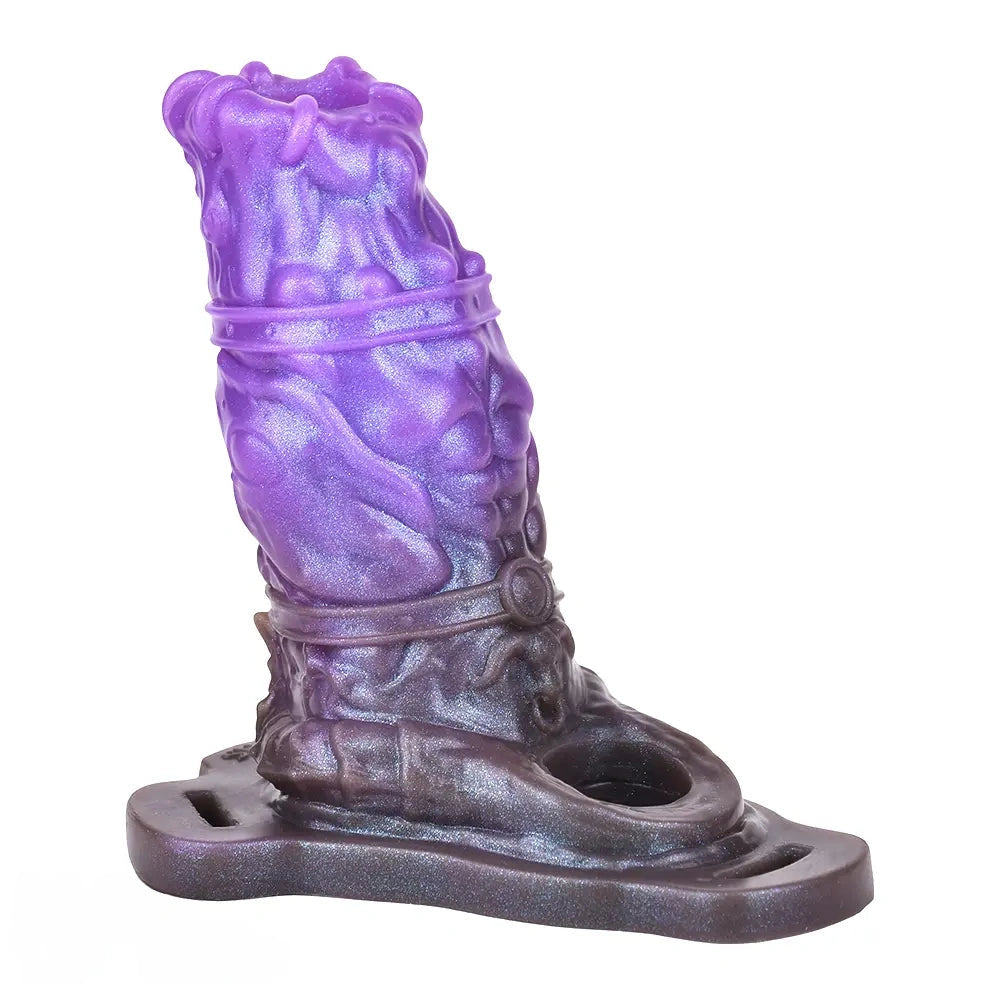 5.07in Dragon Beast Creature Fantasy Hollow Silicone Penis Dildo Sleeve