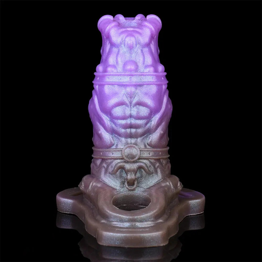 5.07in Dragon Beast Creature Fantasy Hollow Silicone Penis Dildo Sleeve