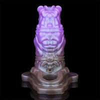 5.07in Dragon Beast Creature Fantasy Hollow Silicone Penis Dildo Sleeve