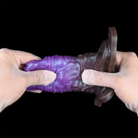 5.07in Dragon Beast Creature Fantasy Hollow Silicone Penis Dildo Sleeve