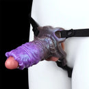 5.07in Dragon Beast Creature Fantasy Hollow Silicone Penis Dildo Sleeve