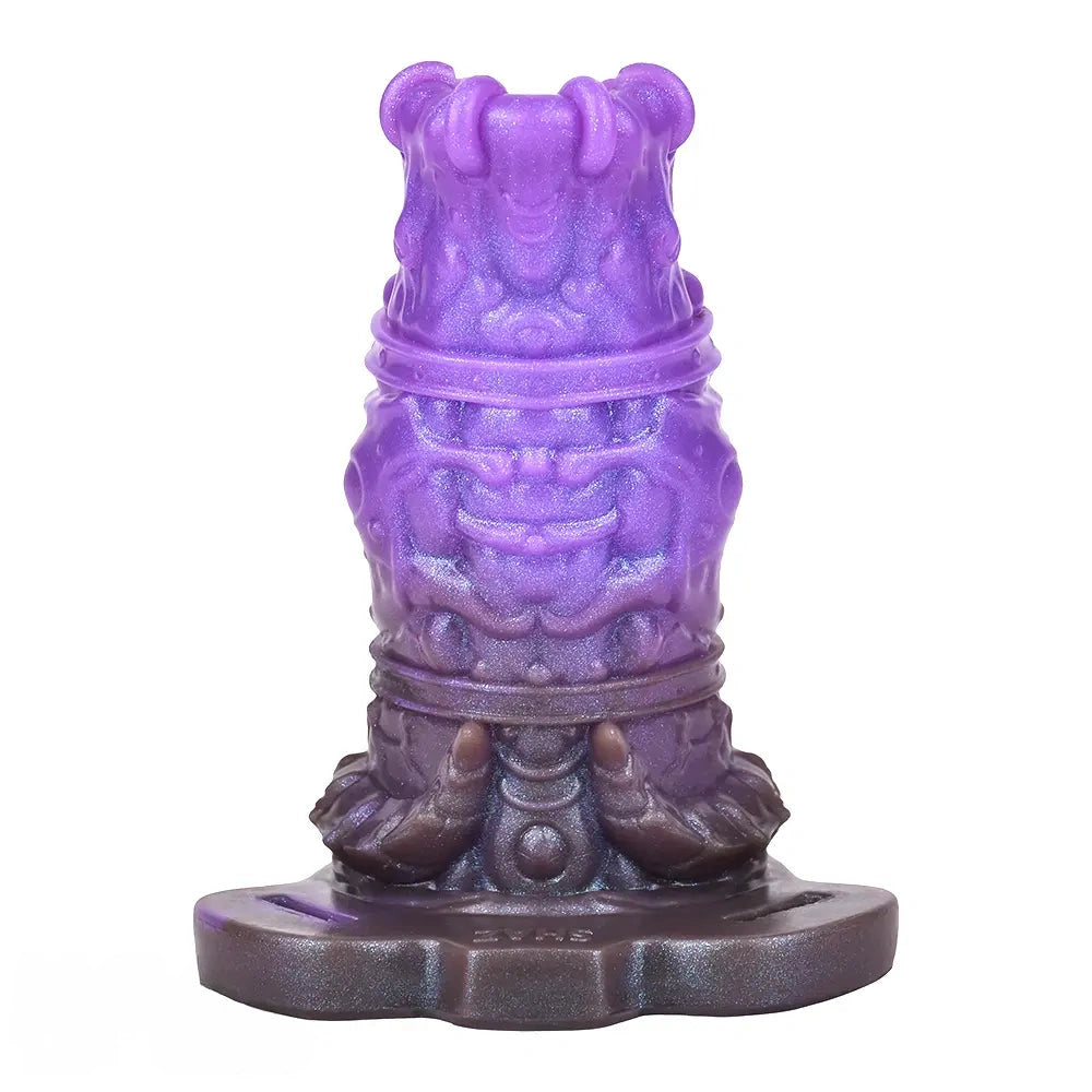 5.07in Dragon Beast Creature Fantasy Hollow Silicone Penis Dildo Sleeve