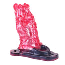 5.07in Hollow Dildo Keel Vibration Strapon Remote Cock Sleeve With Cock Ring