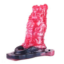 5.07in Hollow Dildo Keel Vibration Strapon Remote Cock Sleeve With Cock Ring