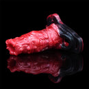 5.07in Hollow Dildo Keel Vibration Strapon Remote Cock Sleeve With Cock Ring