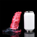 5.07in Hollow Dildo Keel Vibration Strapon Remote Cock Sleeve With Cock Ring
