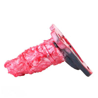 5.07in Hollow Dildo Keel Vibration Strapon Remote Cock Sleeve With Cock Ring