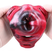5.07in Hollow Dildo Keel Vibration Strapon Remote Cock Sleeve With Cock Ring