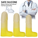 5.11in 5.31in 5.51in Banana Fantasy Hollow Dildo Sleeve Liquid Silicone Cock