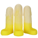 5.11in 5.31in 5.51in Banana Fantasy Hollow Dildo Sleeve Liquid Silicone Cock