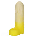 5.11in 5.31in 5.51in Banana Fantasy Hollow Dildo Sleeve Liquid Silicone Cock