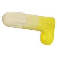 5.11in 5.31in 5.51in Banana Fantasy Hollow Dildo Sleeve Liquid Silicone Cock