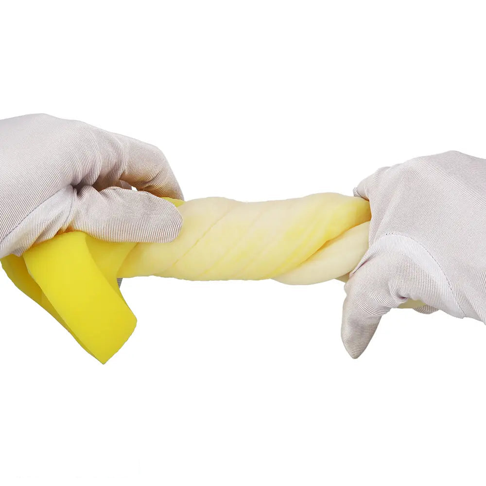 5.11in 5.31in 5.51in Banana Fantasy Hollow Dildo Sleeve Liquid Silicone Cock