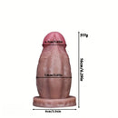 5.11in 5.47in 6.29in 7.16in 7.99in 8.81in Thick Lifelike Soft Dildo For Women