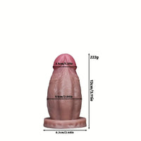5.11in 5.47in 6.29in 7.16in 7.99in 8.81in Thick Lifelike Soft Dildo For Women