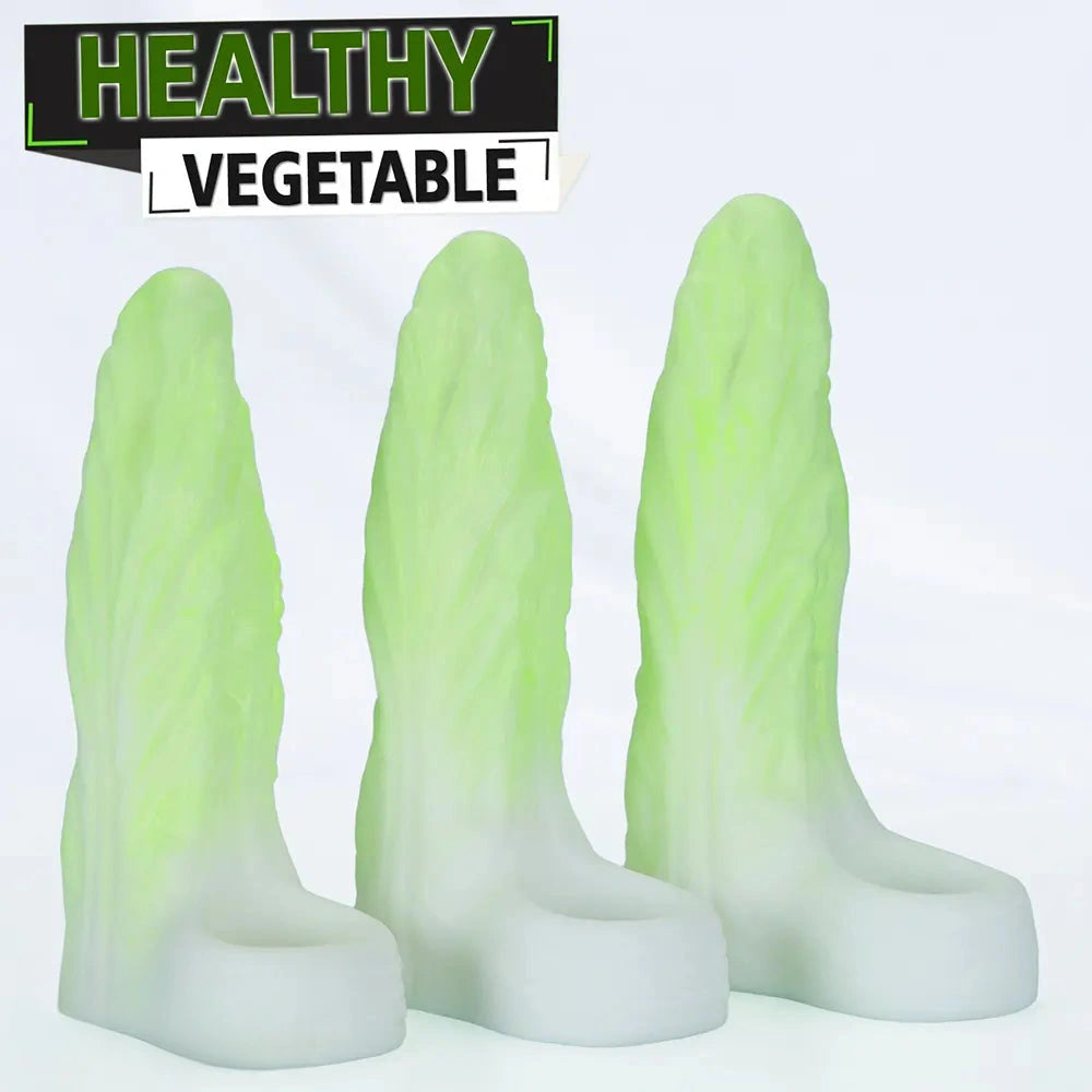 5.11in 5.51in 5.9in Thick Vegetable Cock Hollow Sleeve Cabbage Penis Condom