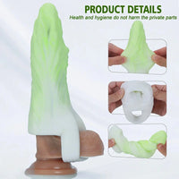 5.11in 5.51in 5.9in Thick Vegetable Cock Hollow Sleeve Cabbage Penis Condom