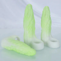 5.11in 5.51in 5.9in Thick Vegetable Cock Hollow Sleeve Cabbage Penis Condom