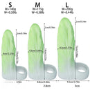 5.11in 5.51in 5.9in Thick Vegetable Cock Hollow Sleeve Cabbage Penis Condom