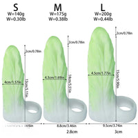 5.11in 5.51in 5.9in Thick Vegetable Cock Hollow Sleeve Cabbage Penis Condom