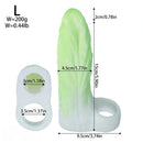 5.11in 5.51in 5.9in Thick Vegetable Cock Hollow Sleeve Cabbage Penis Condom