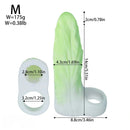 5.11in 5.51in 5.9in Thick Vegetable Cock Hollow Sleeve Cabbage Penis Condom